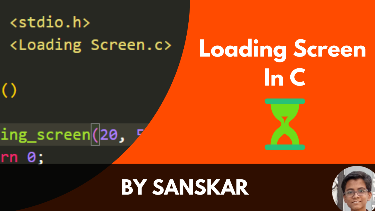 Loading Screen In C