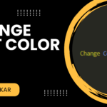 Change text Color In C